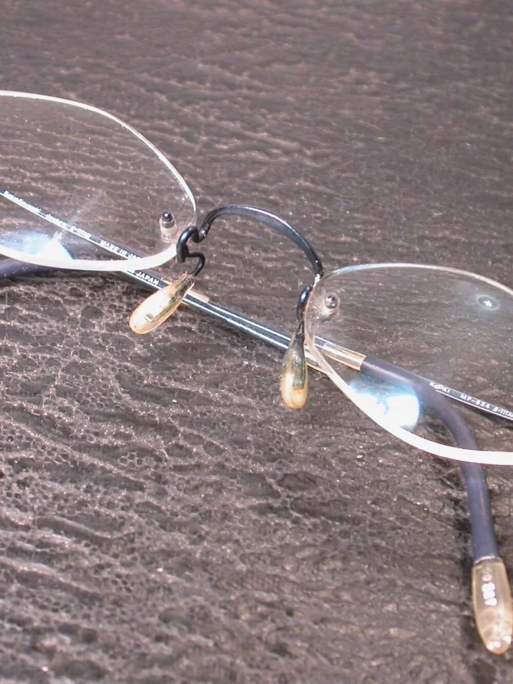Kazuo Kawasaki Frames Modern Blue Wire Kooki Eyeglasses Made in Japan